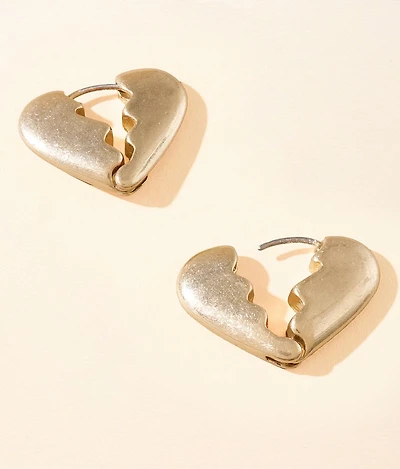 Broken Heart Earring