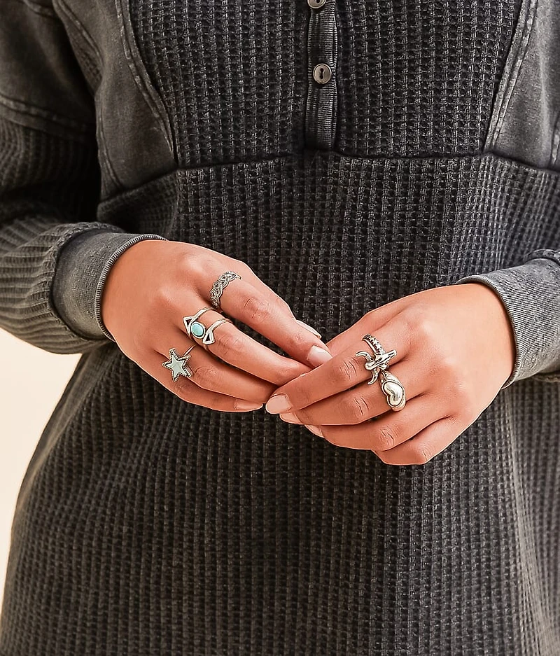 Pack Western Ring Set