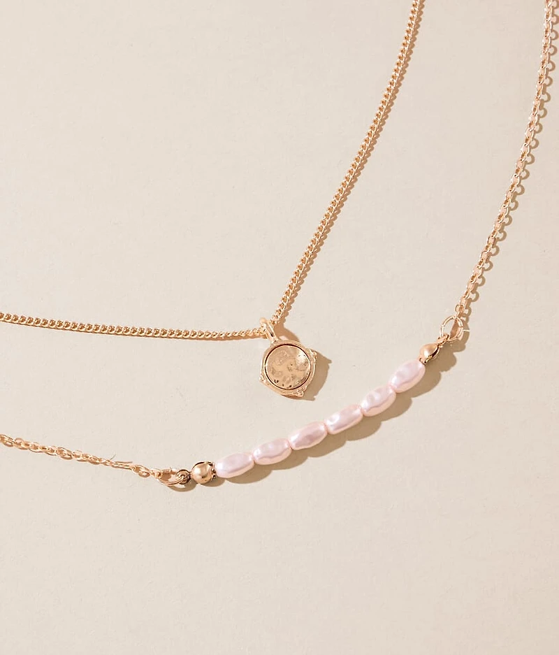 2 Pack Layer Necklace Set