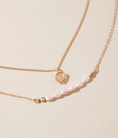 2 Pack Layer Necklace Set