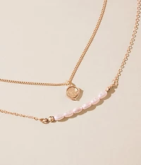 2 Pack Layer Necklace Set