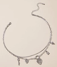 Tiered Charm Necklace