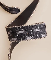 Denim Glitz Belt