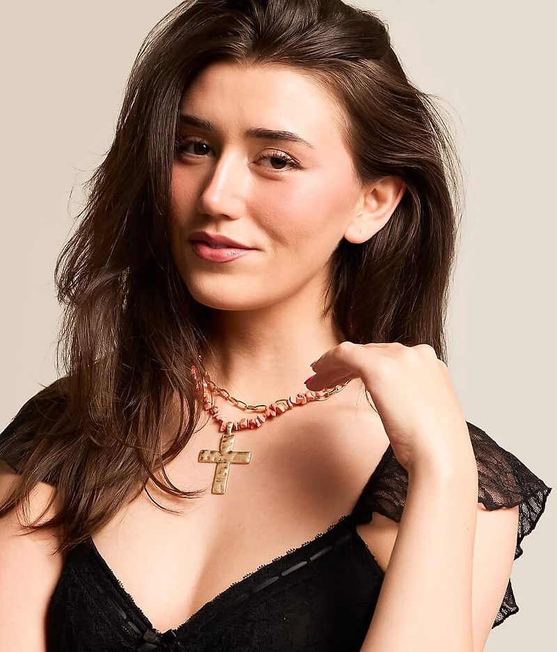 Layered Stone Necklace