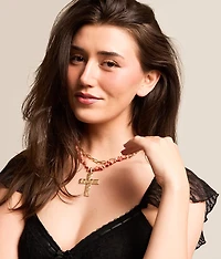 Layered Stone Necklace