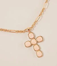 Statement Cross Necklace