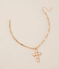 Statement Cross Necklace