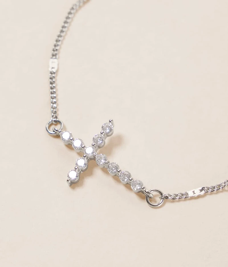 Glitz Cross Bracelet