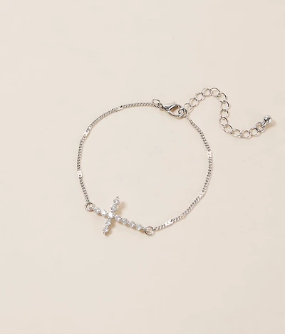 Glitz Cross Bracelet