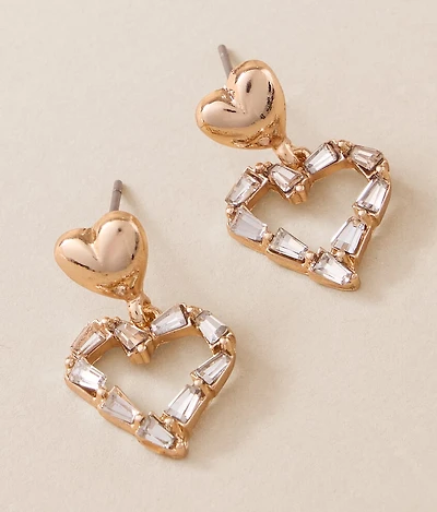 boutique by BKE Heart Earring