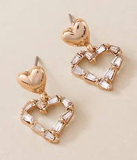 boutique by BKE Heart Earring
