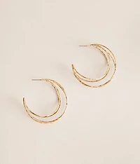 Layered Hoop Earring