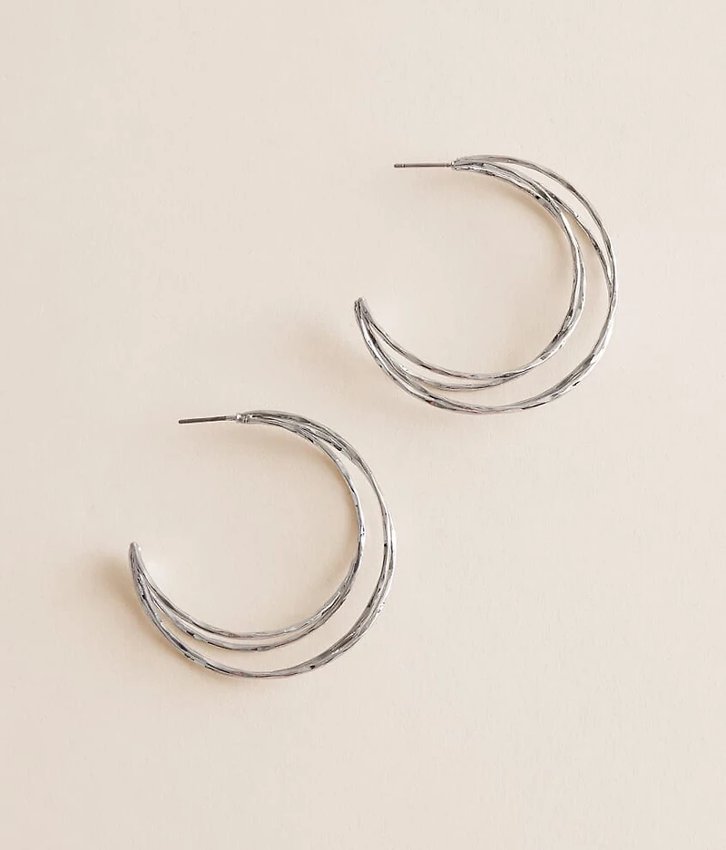 Layered Hoop Earring