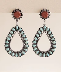 Turquoise Teardrop Earring