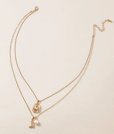 Tiered Western Charm Necklace