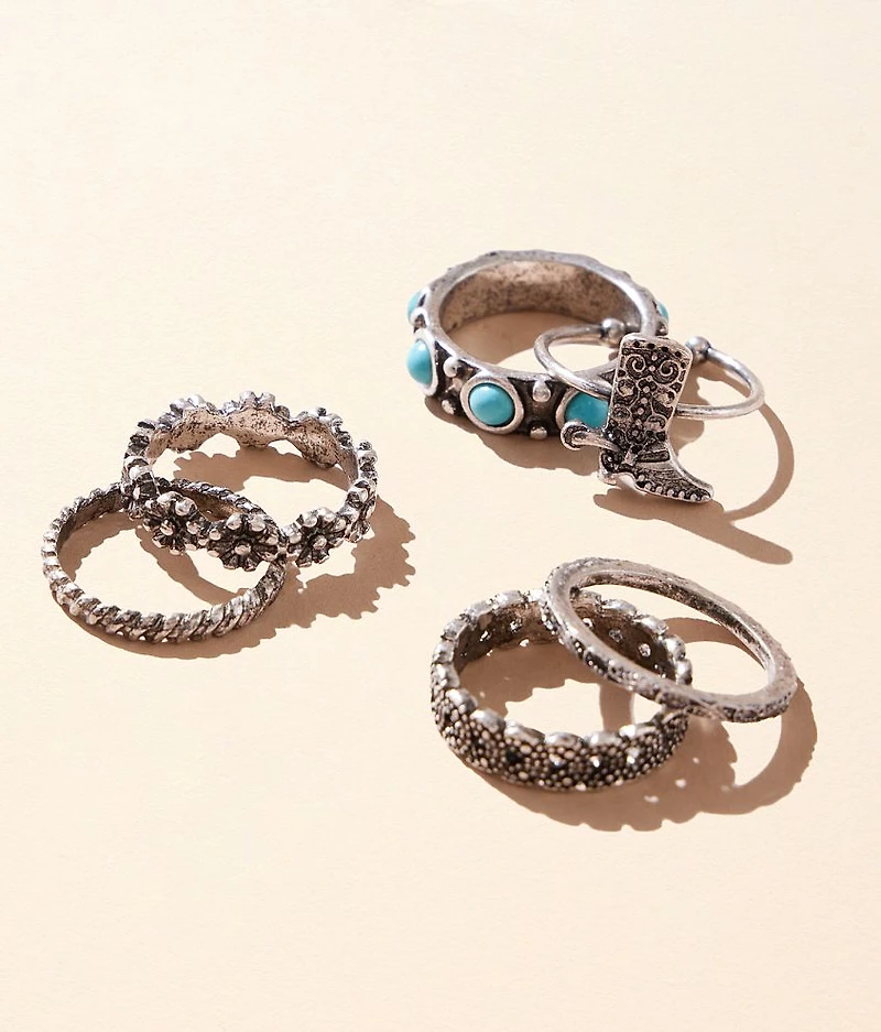 Pack Western Ring Set