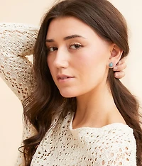 6 Pack Turquoise Western Earring Set