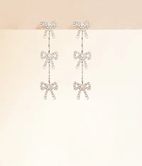 Glitz Bow Earring