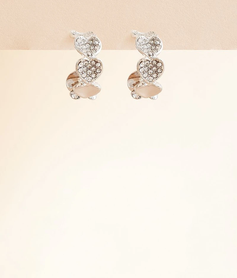 Heart Hoop Earring