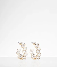 Glitz Hoop Earring