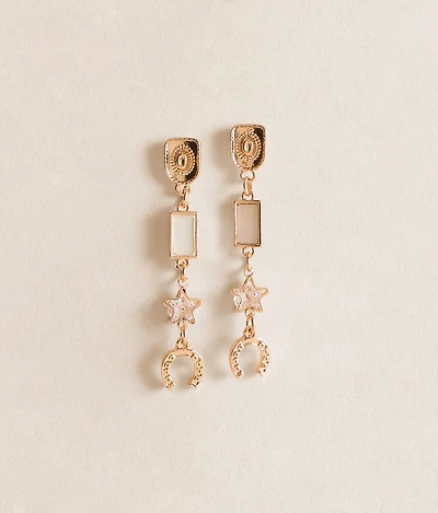 Linear Western Earring