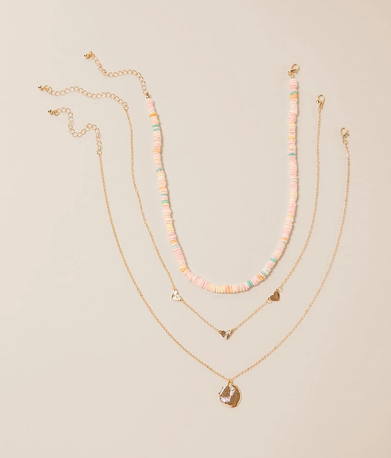 3 Pack Faith Necklace Set