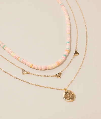 3 Pack Faith Necklace Set