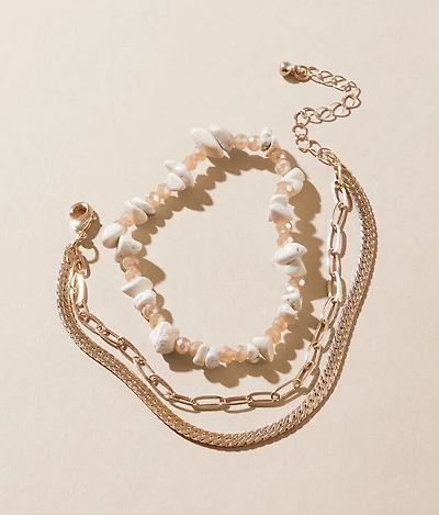 2 Pack Mixed Bracelet Set