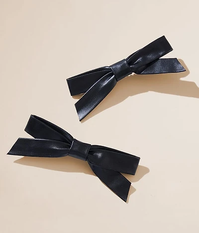 2 Pack Hair Bow Clips