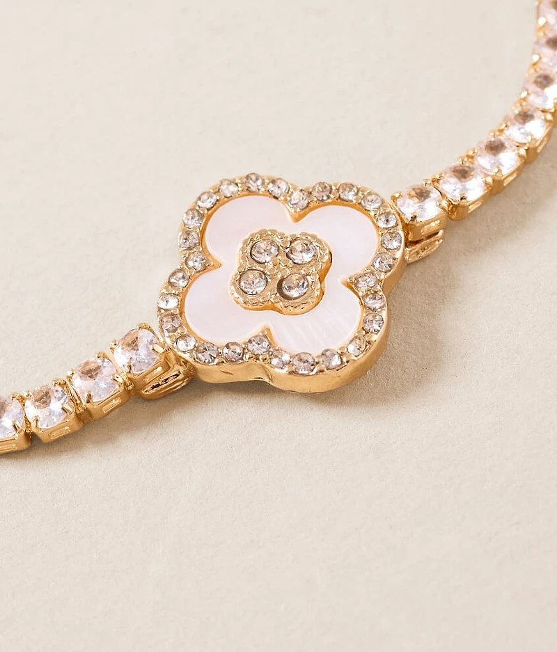 Glitz Clover Bracelet