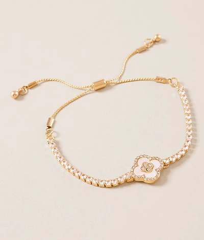 Glitz Clover Bracelet