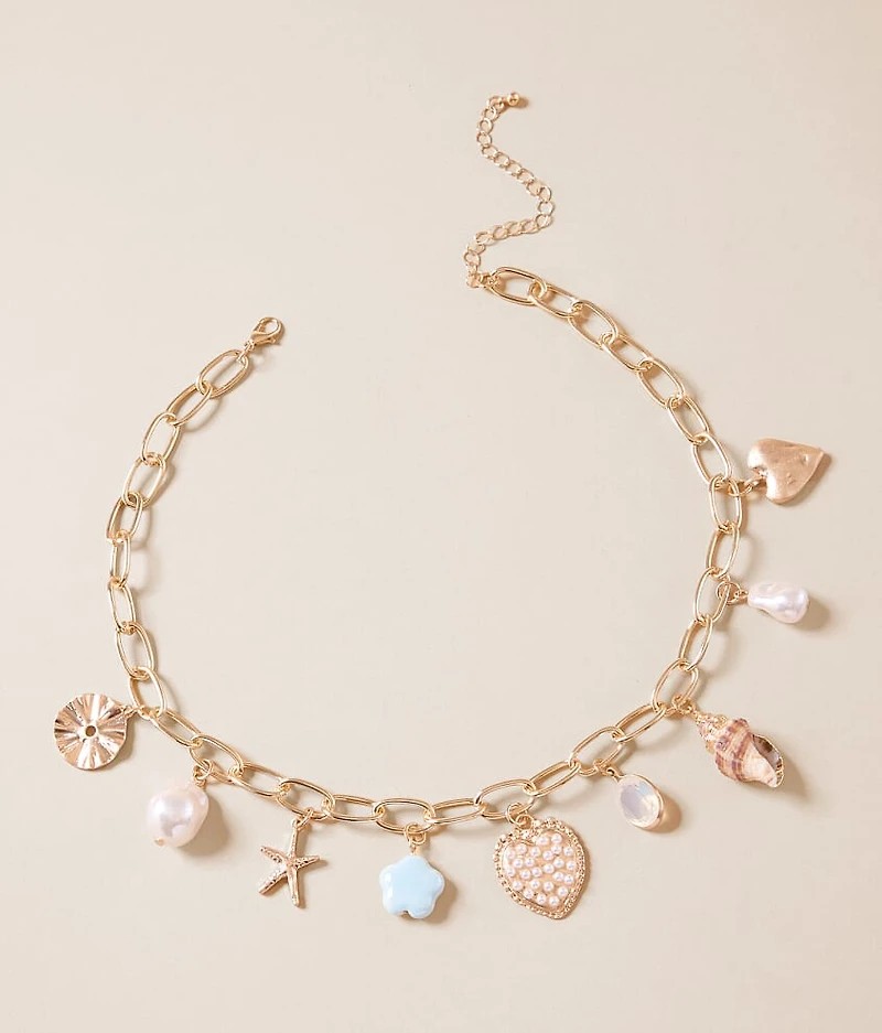 Beach Charm Necklace
