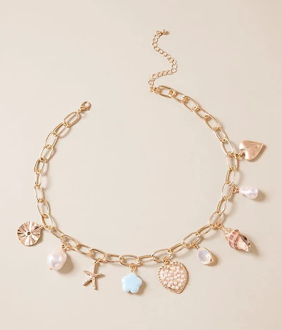 Beach Charm Necklace