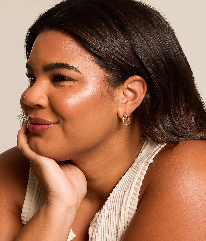 3 Pack Stud Earring Set