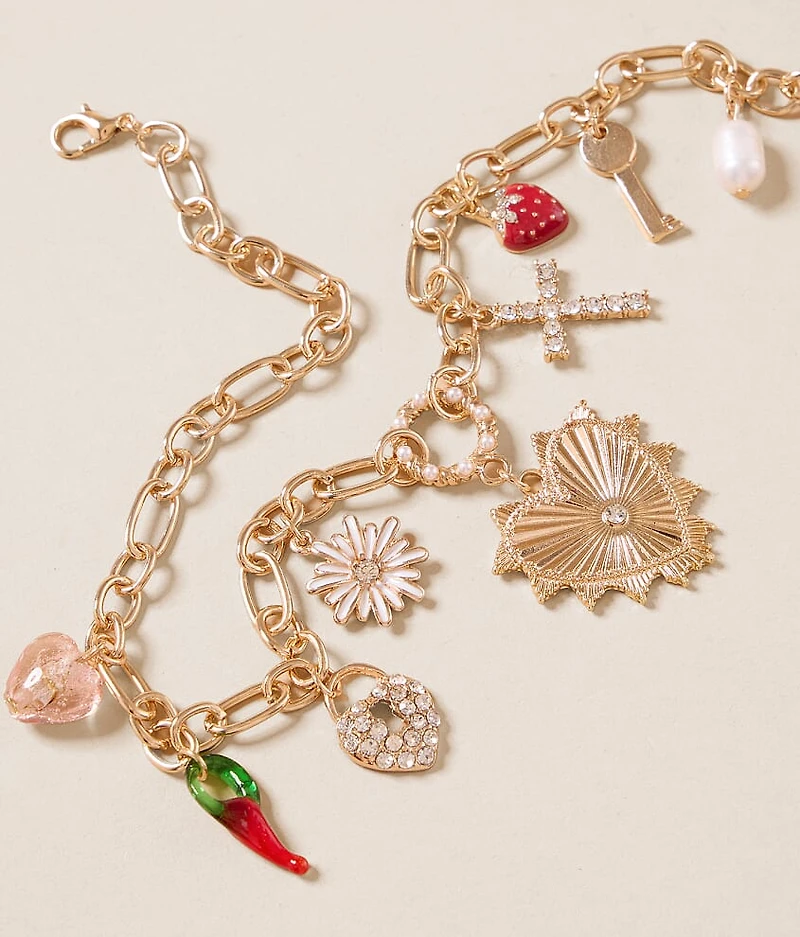 Glitz Charm Necklace