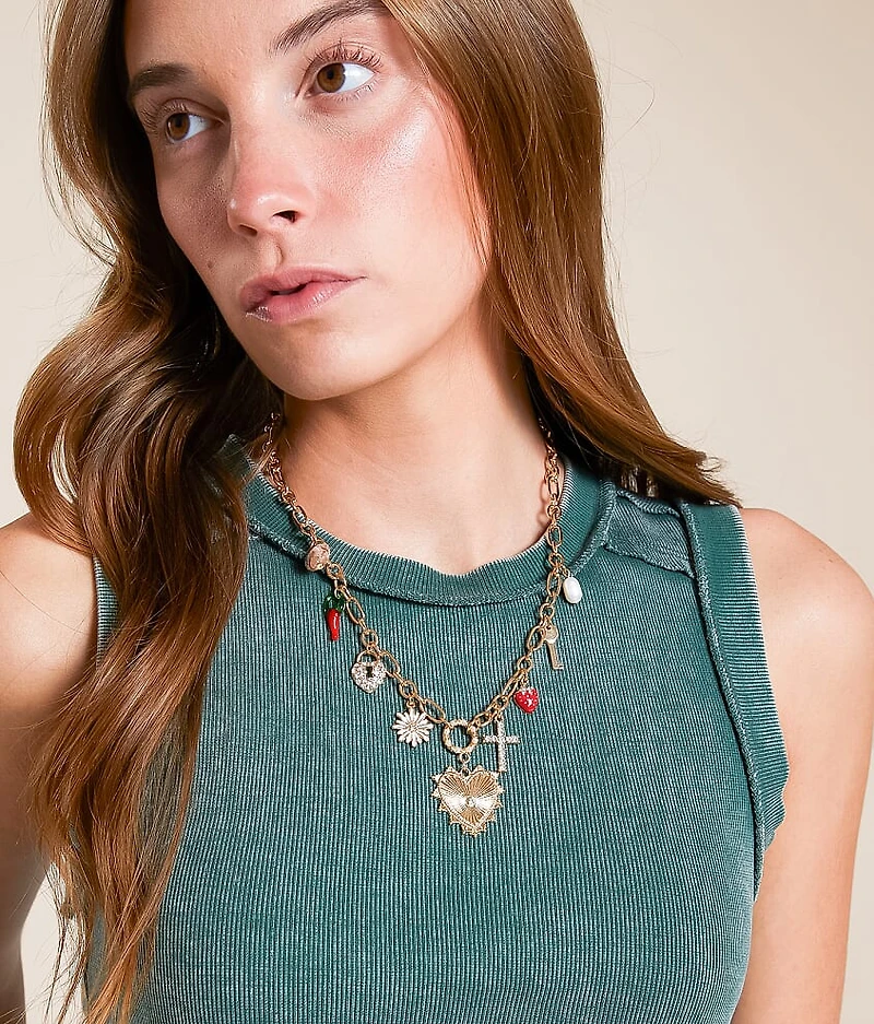 Glitz Charm Necklace