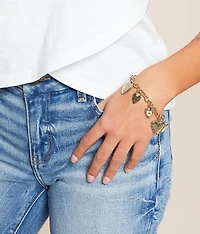 Heart Charm Bracelet