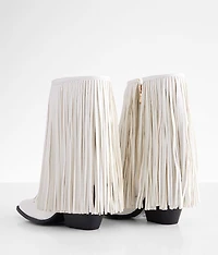 Scarlett Fringe Western Ankle Boot