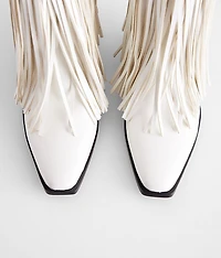 Scarlett Fringe Western Ankle Boot