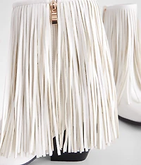 Scarlett Fringe Western Ankle Boot