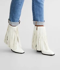 Scarlett Fringe Western Ankle Boot