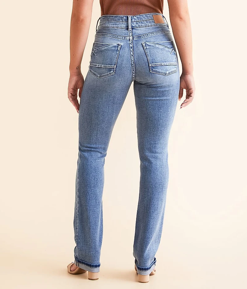 Gabby Straight Stretch Cuffed Jean