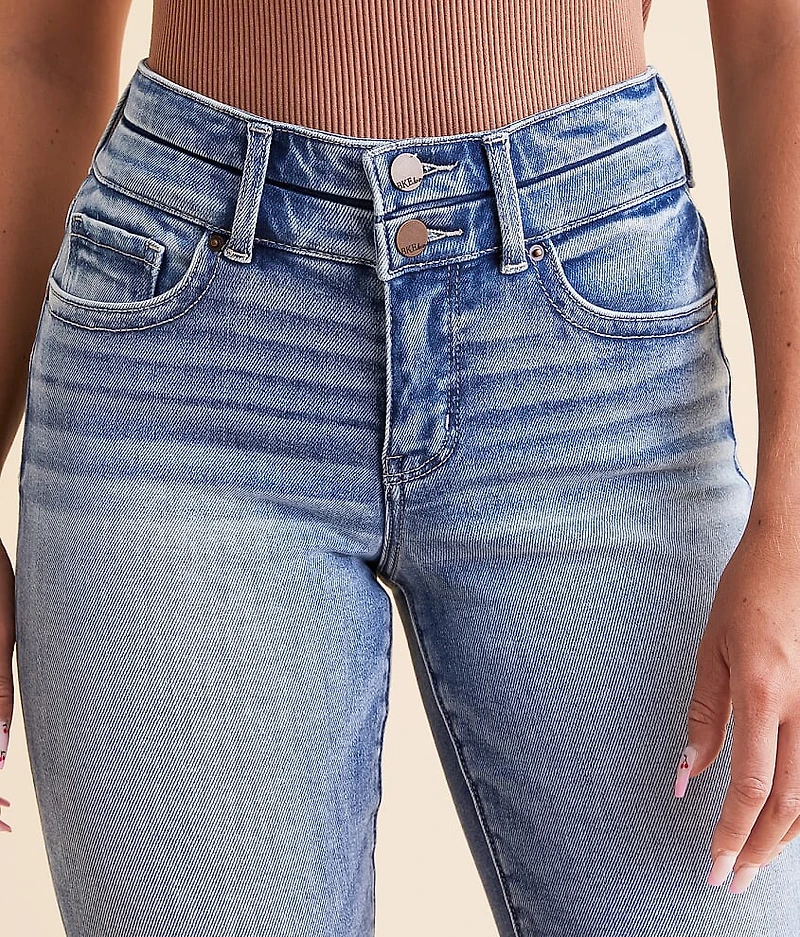 Gabby Straight Stretch Cuffed Jean