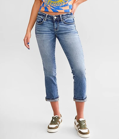 Stella Cuffed Stretch Capri Jean