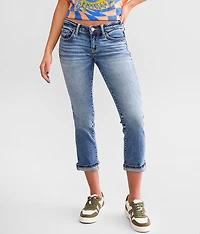Stella Cuffed Stretch Capri Jean
