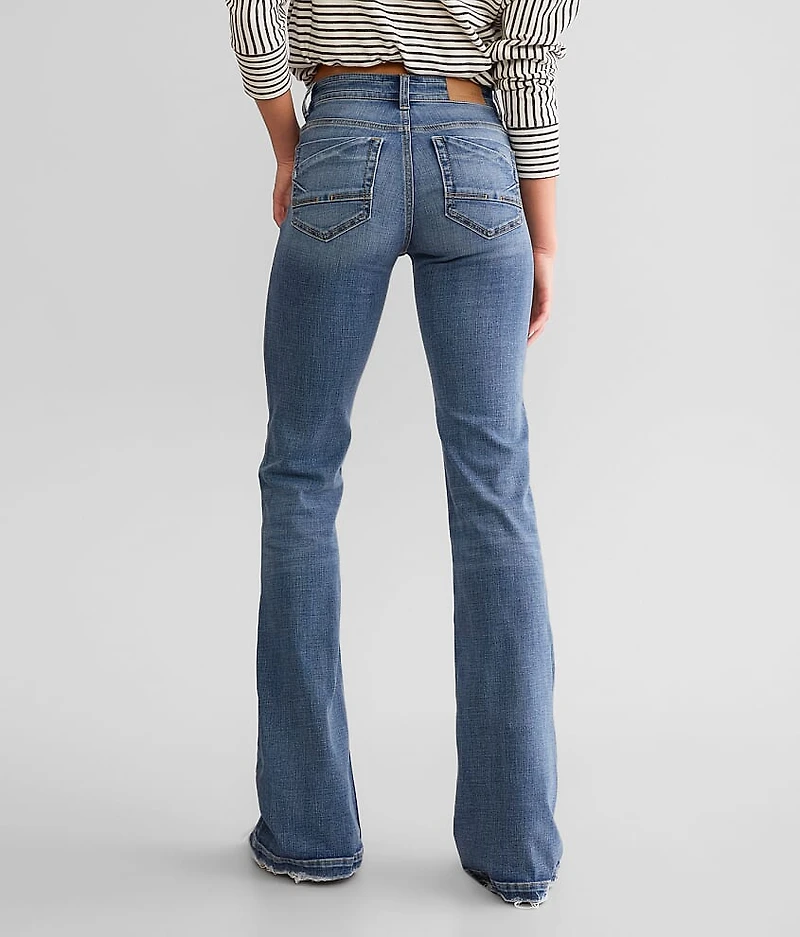 Stella Mid-Rise Flare Stretch Jean