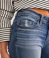 Stella Mid-Rise Flare Stretch Jean