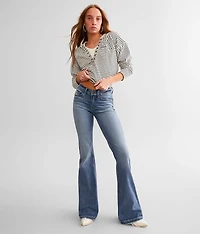 Stella Mid-Rise Flare Stretch Jean