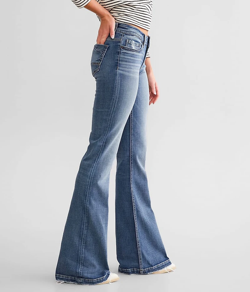 Stella Mid-Rise Flare Stretch Jean