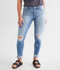 Payton Ankle Skinny Stretch Cuffed Jean